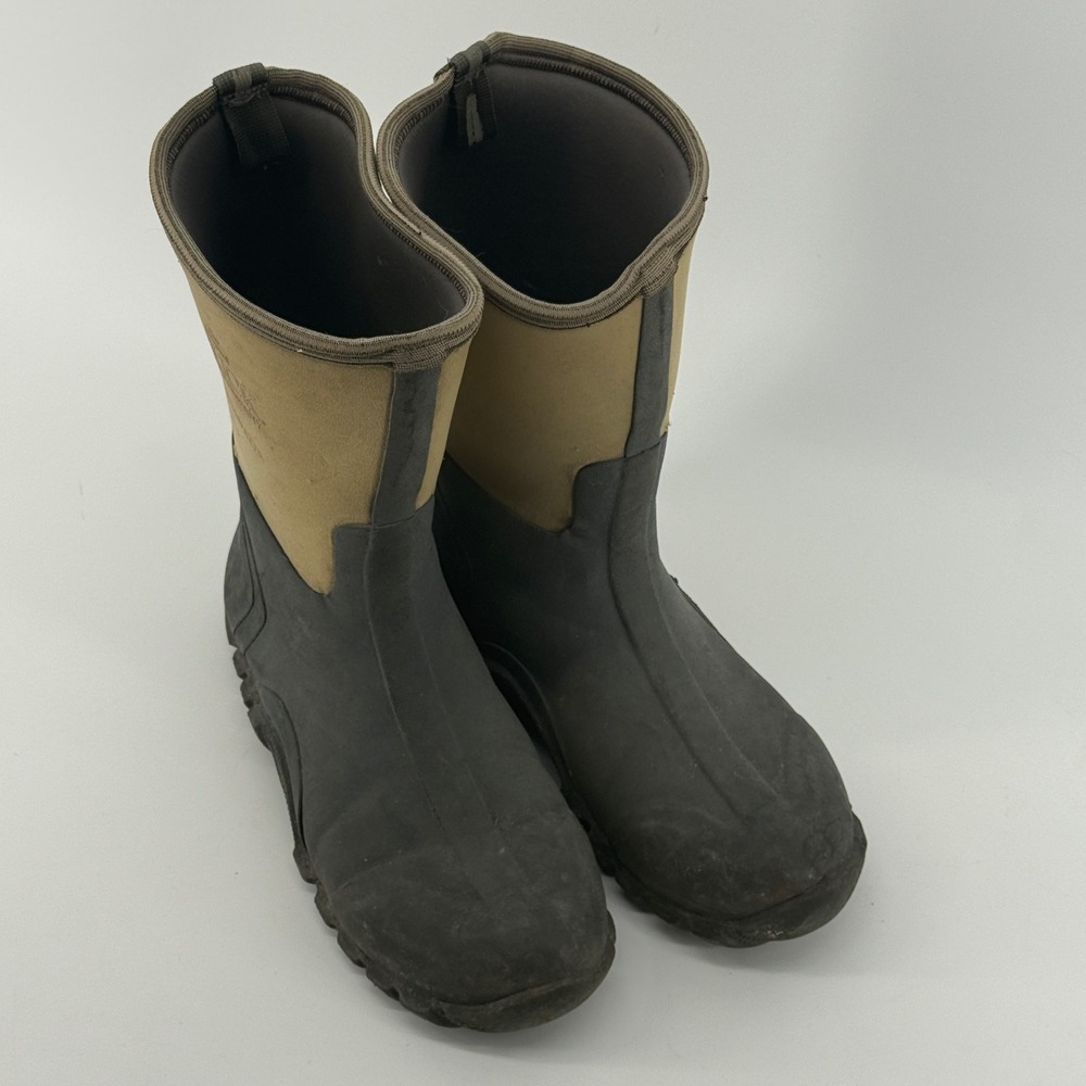 Muck Boot Company Edgewater Men 8 Women 9 Moss Green Rubber Neoprene Rain Boots